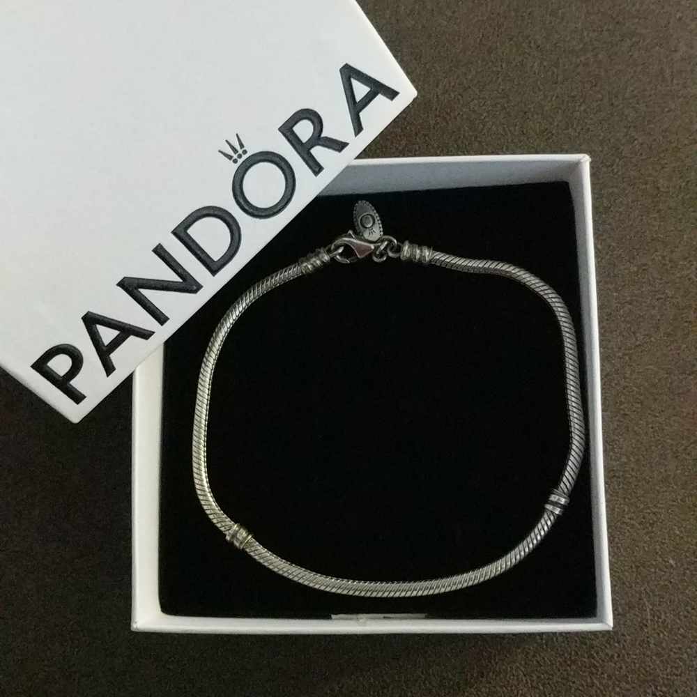8 1/2" Pandora Moments Snake Chain Bracelet